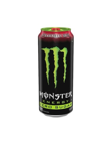 Monster Strawberry Shot Zero 473 Ml