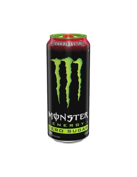 Monster Strawberry Shot Zero 473 Ml