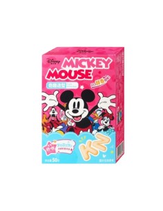 Binqi & Disney Letters Shaped Cookies Milk Flavor 50 Gr