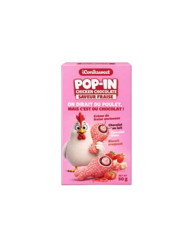 Iconiksweet Pop-In Chicken Chocolate strawberry...