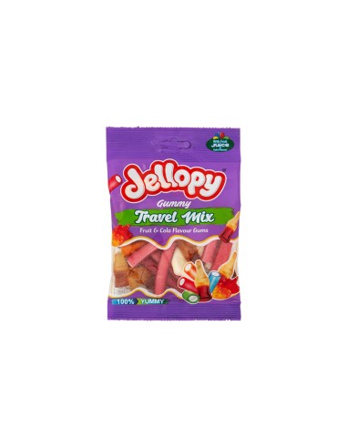 Jellopy Gummy Travel Mix 80 gr