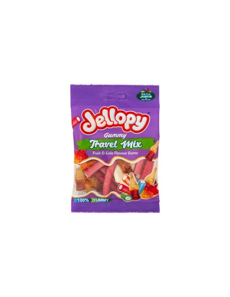 Jellopy Gummy Travel Mix 80 gr