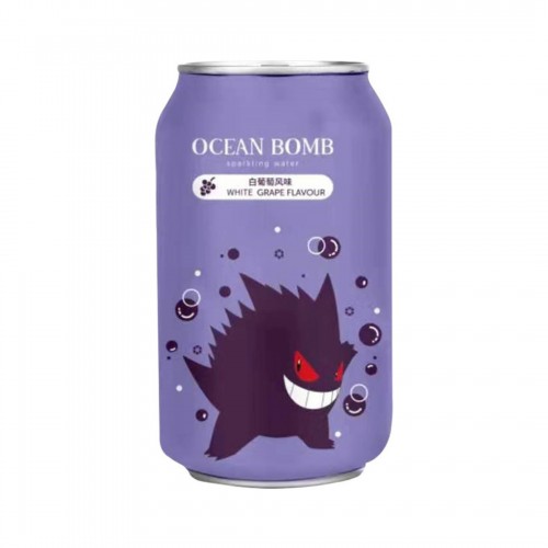 Verknald gevaarlijk retort Ocean Bomb Pokemon Gengar White Grape 330 Ml
