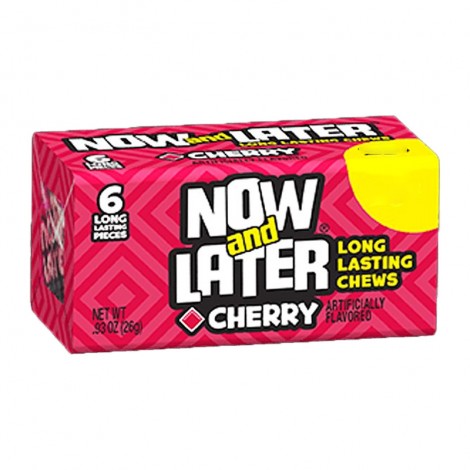 Now And Later Fruit Chews Cherry 26 Gr